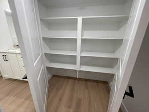 Pantry in apartment