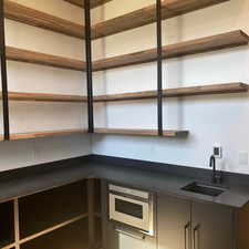 Pantry with sink