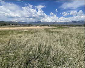 Mountain view with a rural view