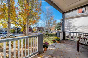 View of patio / terrace featuring a porch