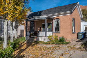 Bungalow-style home with a porch