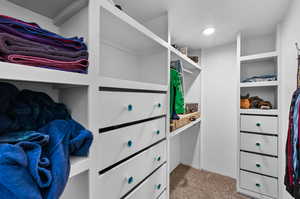 primary bedroom walk-in closet