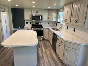 Main floor updated kitchen