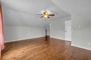 Bedroom #2 in detached garage