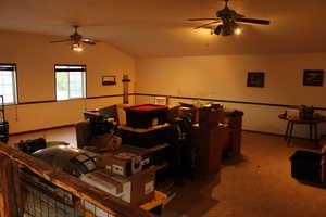 Bonus room above garage