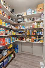 Huge pantry room with Costco door