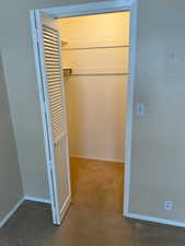 View of closet