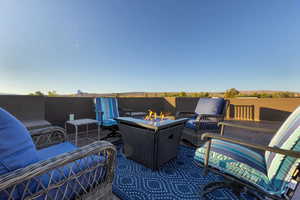 Tile Roof Top Patio Deck