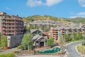 View of property featuring a mountain view