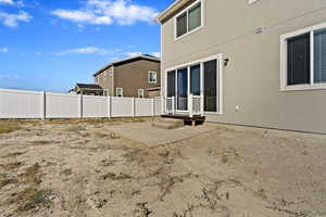 View of yard featuring a patio area