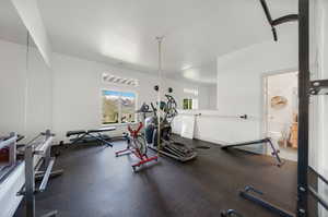 View of exercise room/Bedroom