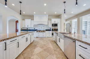 Double kitchen islands