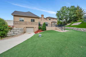 Bonus 4th car garage in basement