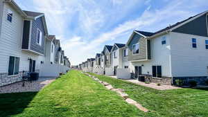 Photos displayed are of the community model Town Home