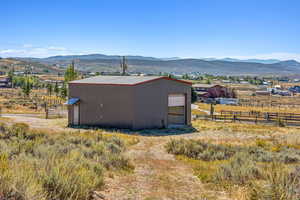 Exterior space with a rural view