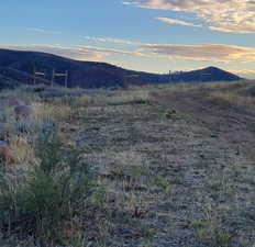 View of mountain feature featuring a rural view