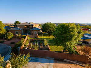 Rear view of property featuring a patio area