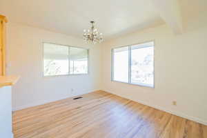 Dining room with views of Ben Lomond