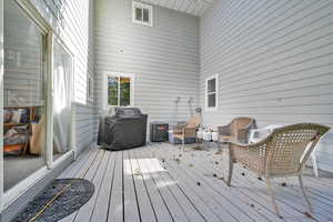 ADU 1 Deck area off of the LIving Room