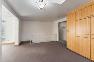 Dining space in kitchen