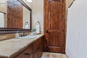 Guest Bedroom Bath with Closet