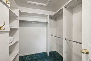 Primary Suite Walk-in Closet