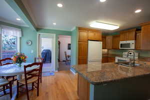 Kitchen - Walks into Formal Dining and Back Deck