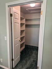 Primary Suite Walk-in Closet