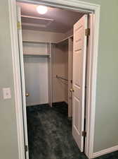 Primary Suite Walk-in Closet