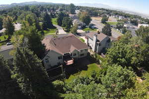 Aerial View of Back Yard