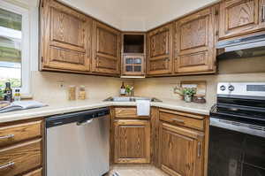 New dishwasher, new stove and range hood