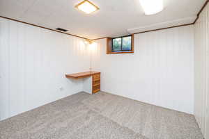 Bedroom #4 with built in desk