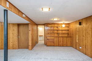 Family room with entrance to Bedroom