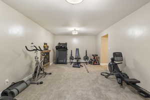 Basement family room