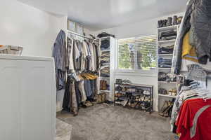 Owners walk-in closet