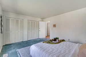 Main bedroom with double closets