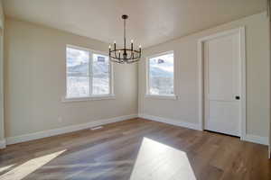 Dining room off kitchen