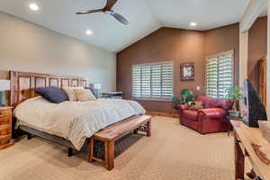 Master ensuite bedroom upstairs