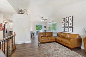 New LVP in this spacious family room