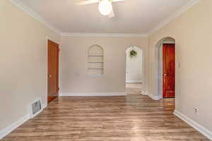 Living Room, looking into dining room