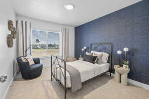 Photos displayed are of the model townhome