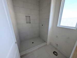 Primary tile shower- Photo of actual home progress