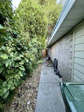 Side of house
