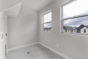 Laundry room featuring hookup for a washing machine