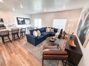 Photos displayed are of model townhome