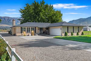 Front and side driveway