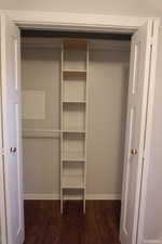 View of closet