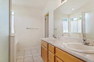 Master Bathroom featuring vanity