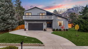 Beautiful updated home just a mile from the mouth of Little Cottonwood Canyon with extra parking and a private balcony.