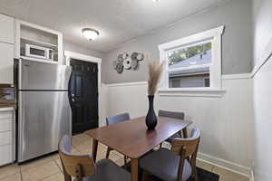 Back door to yard, laundry and garage